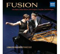 Lomazov-Rackers Piano Duo - Fusion-Music for Piano Duo by Adams, Bolcom, Corigliano, Man and Rogers [Import]