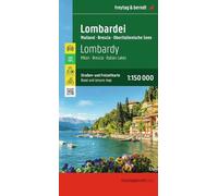 Freytag & Berndt – Carte routière – Lombardie : Lacs de Milan – 1:150 000