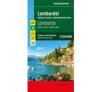 Freytag & Berndt – Carte routière – Lombardie : Lacs de Milan – 1:150 000