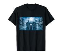 l'ombre à Capuche apparaît dans l'horreur Monstre Midnight Streets T-Shirt