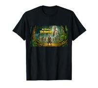 l'ombre à Capuche apparaît dans l'horreur Monstre Midnight Streets T-Shirt Graphique avec Valeur