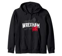 l'ombre du Dragon Gallois de Wrexham Sweat à Capuche
