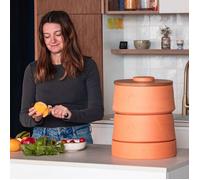 Lombricomposteur compact terre cuite