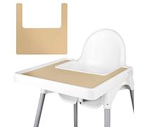 Lomgwumy Set de table pour chaise haute Ikea - Durable - Propre et hygiénique - Convient pour Ikea Antilop Highchai, pour les tout-petits et les bébés - Kaki
