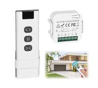 Lomhyve Module Interrupteur de Volet Roulant, Interrupteur Sans fil Avec télécommande, Avec Module WiFi-RF Pour Volets Roulants et, Stores et Auvents, Interrupteur Intelligent Multifonction.