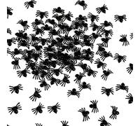 LOMIMOS 120 Fausses Araignées d'Halloween,Decoration Accessoires Amusants