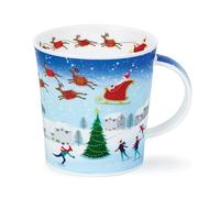 Lomond Mug Motif patineurs de Noël