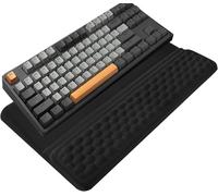 lomonmen Repose Coude Bureau,2 Pièces en Mousse à Mémoire forme de L Coussin de Bord de Bureau Ergonomique,avec Base Antidérapante pour Travail ou Jeu