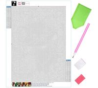 LOMSIOY Flower Random Diamond Painting Kits Fleur Random Broderie Diamant Painting Adulte Carré Complet Peinture Strass Point de Croix Craft pour Maison Décoration Murale