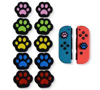 LOMSUXA Protection Manette Switch - Joystick en Silicone avec Capuchon et Contrôleur Analogique - 10 Pièces