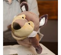 LOMTRATS Marionnettes à main contenant loups, tigres, lions, singes et bouches mobiles, parfaites pour raconter des histoires, enseigner et cadeau d'anniversaire