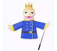 LOMTRATS Marionnettes à Main de théâtre pour Enfants,Comprend Enseignant,Policier,Pirate,détective,etc.avec des bouches Ouvertes Mobiles,pour raconter des Histoires,Cadeaux de Festival,1 PCS