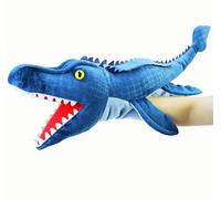LOMTRATS Marionnettes à Main Dinosaures pour Enfants,Comprenant Un tricératops et Un tyrannosaure Rex avec Bouche Ouverte Mobile,parfaites pour raconter des Histoires,Les Cadeaux d'anniversaire