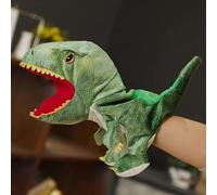 LOMTRATS Marionnettes à Main Dinosaures pour Enfants,Comprenant Un tricératops et Un tyrannosaure Rex avec Bouche Ouverte Mobile,parfaites pour raconter des Histoires,Les Cadeaux d'anniversaire