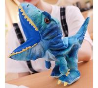 LOMTRATS Marionnettes à Main Dinosaures pour Enfants,Comprenant Un tricératops et Un tyrannosaure Rex avec Bouche Ouverte Mobile,parfaites pour raconter des Histoires,Les Cadeaux d'anniversaire