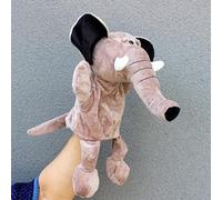 LOMTRATS Marionnettes à main en forme d'animal pour enfants, tout-petits comprenant loup, tigre, lion et singe avec jambes, parfaites pour raconter des histoires, enseigner, préscolaire, cadeaux