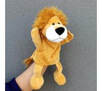 LOMTRATS Marionnettes à main en forme d'animal pour enfants, tout-petits comprenant loup, tigre, lion, singe avec jambes, parfaites pour raconter des histoires, enseigner, préscolaire, cadeaux