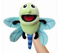 LOMTRATS Marionnettes à Main Insectes pour Enfants,comprennent des Abeilles, des Papillons, etc. avec Bouche Ouverte Mobile,parfaites pour raconter des Histoires,Les Cadeaux d'anniversaire