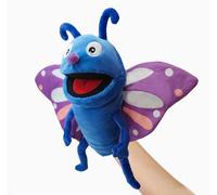 LOMTRATS Marionnettes à Main Insectes pour Enfants,comprennent des Abeilles, des Papillons, etc. avec Bouche Ouverte Mobile,parfaites pour raconter des Histoires,Les Cadeaux d'anniversaire