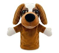 LOMTRATS Marionnettes à Main Mobiles à Bouche Ouverte pour Enfants, Loup, Lion, etc., parfaites pour raconter des Histoires, l'enseignement, l'école Maternelle, Les Cadeaux d'anniversaire
