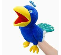 LOMTRATS Marionnettes à Main Oiseaux pour Enfants,comprennent des perroquets, des paons, etc. avec Bouche Ouverte Mobile, parfaites pour raconter des Histoires,Les Cadeaux d'anniversaire