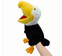 LOMTRATS Marionnettes à Main Oiseaux pour Enfants,comprennent des perroquets, des paons, etc. avec Bouche Ouverte Mobile, parfaites pour raconter des Histoires,Les Cadeaux d'anniversaire