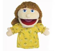 LOMTRATS Marionnettes familiales,Comprend Grand-père,Grand-mère,Papa,Maman,Fille,Fils avec Bouche Ouverte Mobile,parfaites pour raconter des Histoires,enseigner,Cadeaux d'anniversaire,1 Pcs
