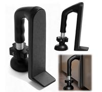 LOMUG Bloque-porte portable - Dispositif de sécurité de porte réglable - Dispositif de sécurité anti-effraction - Butée de porte portable pour la maison, l'hôtel, les voyages et la protection