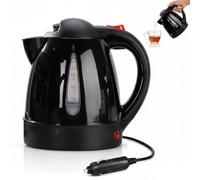 LOMUG Bouilloire portable pour voiture, 1 l, pour voiture, voyage, camping | Bouilloire 12 V/150 W pour camping, voyage, voiture, SUV, camion, camping-car avec prise allume-cigare, arrêt automatique