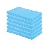 LOMUG Lot de 6 plaques en mousse rigide - Pour bricolage - Plaque de polystyrène rigide - Fabriquée à la main - Pour la modélisation de paysages (40 x 30 x 2 cm)