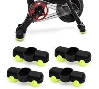 LOMUG Rocker Plate Feet - Adaptateur Snap Rocker Feet - Accessoire d'entraînement de vélo - Balles de tennis - Adaptateur de pied pour Wahoo Kickr Core (1 entraîneur de rouleau, 2 balles de tennis)