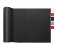 LOMUG Simili Cuir au Metre 100 x 140cm Impermeabilisant Grainé Imitation Cuir Texturé Tissu Cuir Déchirures Reparation Tissu d'ameublement Tissu Cuir Patch pour Canapé Sièges de Voiture Accessoires