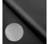 LOMUG Simili Cuir au Metre, 100x140cm Tissus Simili Cuir Noir pour Revêtement et Décoration, Tissu Cuir Synthétique Imperméable pour Réparation des Fissures, Canapés,Chaises,Maison,Objets,Non Adhésive