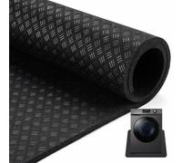 LOMUG Tapis de sol antidérapant et anti-vibrations des deux côtés pour machine à laver, 60 x 60 cm, léger et imperméable, pour machine à laver, sèche-linge, tapis de course