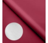 LOMUG Tissu en simili-cuir Bourgogne 200 x 140 cm Similicuir Meterware, Cuir synthétique texturé Tissu en simili-cuir Meterware Imperméable Couture Réparation Tissu de garniture Tissu de revêtement