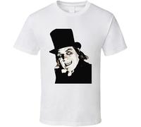 Lon Chaney London After Midnight Movie T Shirt Manches Courtes(Large)