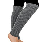 Lona Scott Ladies Cashmere Legwarmers, Grey