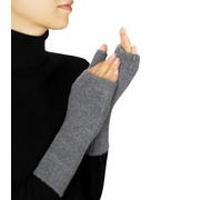 Lona Scott Mitaines en cachemire pour femme, gris, taille unique