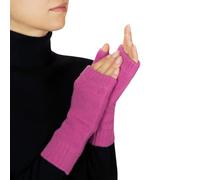 Lona Scott Mitaines en cachemire pour femme, rose, taille unique