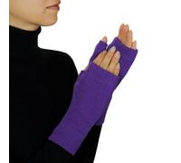 Lona Scott Mitaines en cachemire pour femme, violet, taille unique