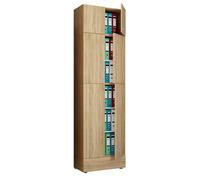 LonaXXL armoire de bureau 3 portes 1 tiroir chêneReproduction.