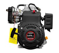 Loncin LC165F-3H 4.5 HP moteur à essence, Arbre claveté Ø15 mm