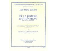 LONDEIX - De la Justesse de Intonation para todos los Saxofones