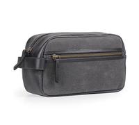 Londo - Articles de Toilette en Cuir véritable Dopp kit, Sac de Rangement pour Organisateur de Rasage pour Maquillage, étui - Unisexe