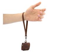 Londo Étui en Cuir Véritable Compatible avec Apple Airpods & Airpods 2, Pochette avec Sangle, Housse de Protection