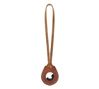 Londo Housse en Cuir Véritable pour AirTag avec Collier - Housse de Protection Élégante et Durable Compatible avec Apple AirTag, Pratique pour Les Voyages et Le Quotidien