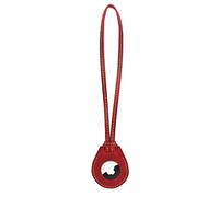 Londo Housse en Cuir Véritable pour AirTag avec Collier - Housse de Protection Élégante et Durable Compatible avec Apple AirTag, Pratique pour Les Voyages et Le Quotidien