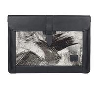 LONDO Leather Case Compatible with MacBook Pro 16 & MacBook Pro 15 inch (M5, M4, M3, M2, M1, Pro, Max), Premium Full Grain Leather Computer Case, Black, Black, 2020 to 2026 Models