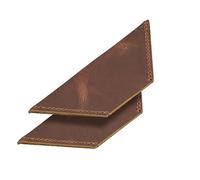 Londo Marque-Page en Cuir Véritable Fait Main (Lot de 2) Signet Durable, Design Élégant