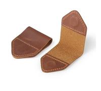 Londo Marque-page fait main en cuir véritable (Ensemble de 2)